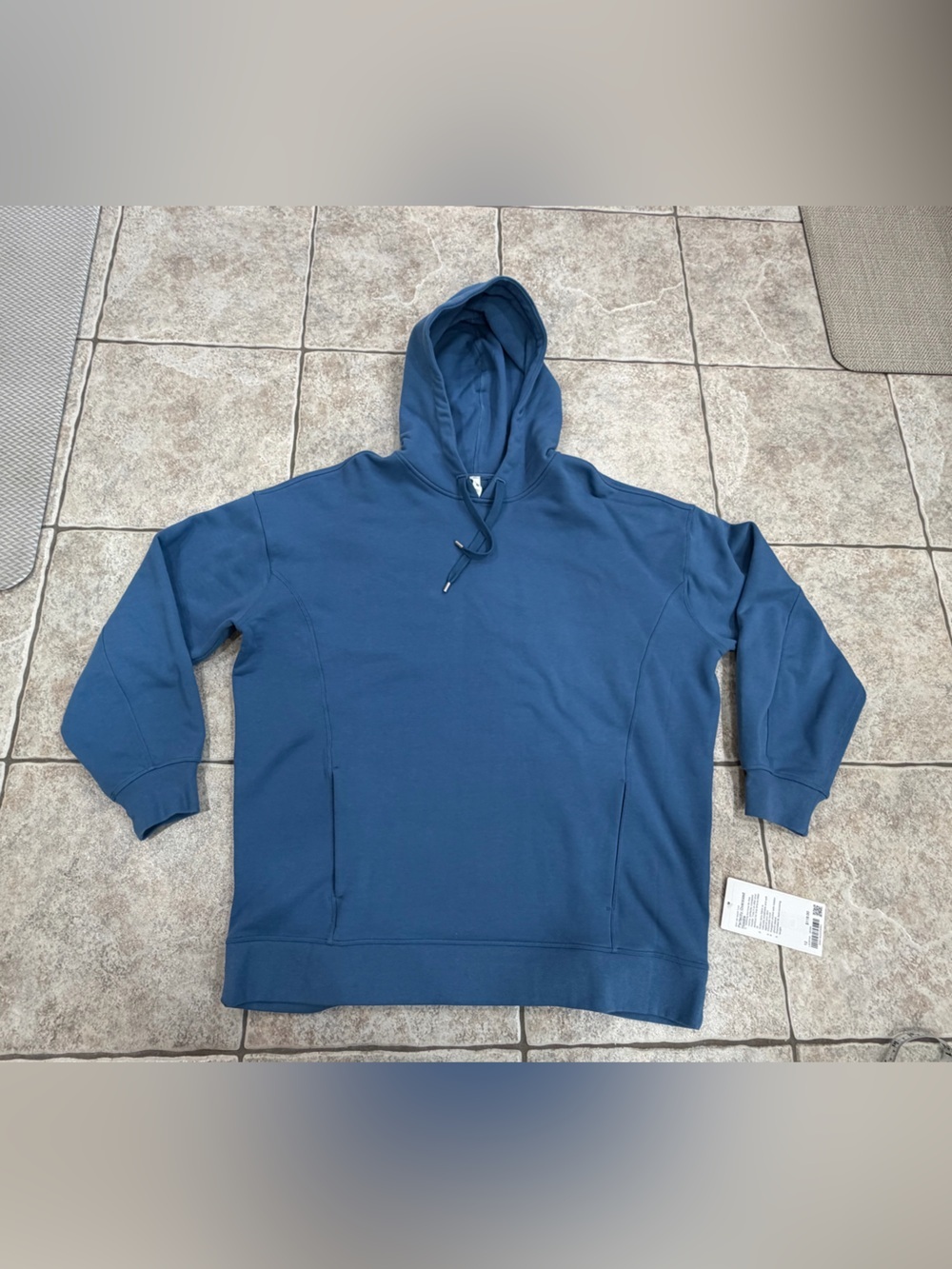 Women’s Lululemon Perfectly Oversized Hoodie Size 12 Soft Denim Blue SFDM